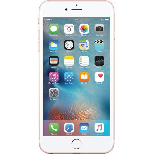 Smartphone Apple iPhone 6s, LED backlit IPS Retina capacitive touchscreen 4.7'', Dual Core 1.84 GHz, 2GB RAM, 32GB, 12MP, PowerVR T7600, 4G, iOS 9, Rose Gold
