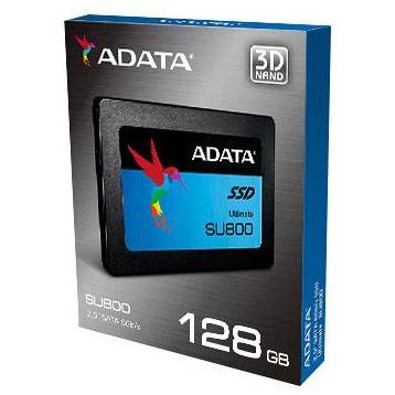 SSD A-DATA Ultimate SU800, 128GB, SATA 3, 3D TLC NAND