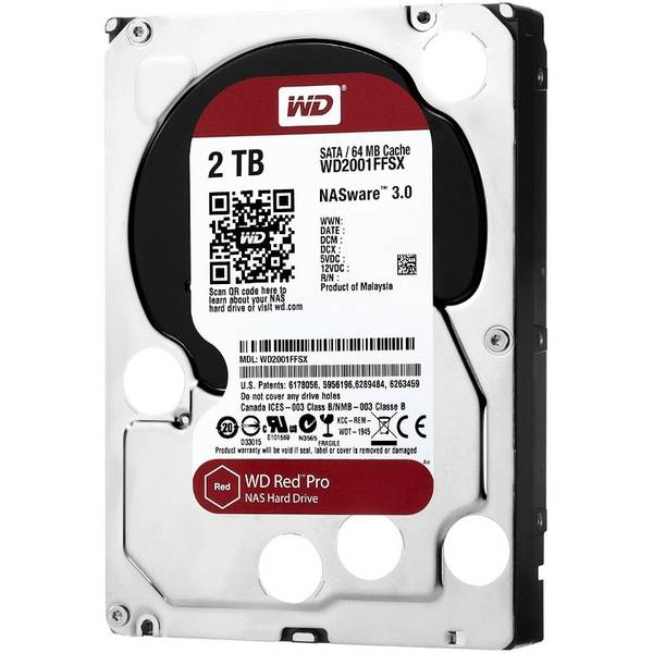 Hard Disk WD Red Pro rev.2 2TB SATA3 7200rpm 64MB