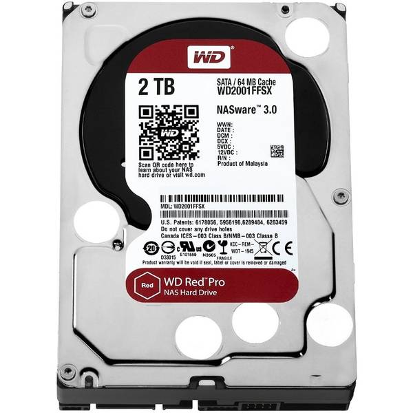 Hard Disk WD Red Pro rev.2 2TB SATA3 7200rpm 64MB