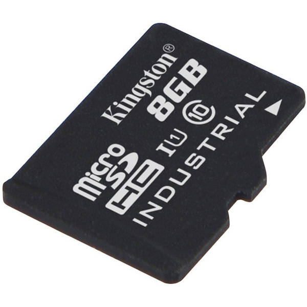 Card Memorie Kingston Industrial, 8GB,  microSDHC, Clasa 10