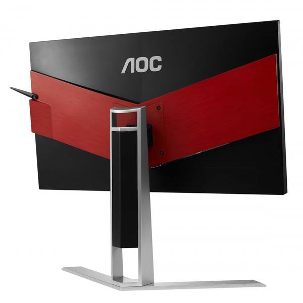 Monitor LED AOC AG271QX, 27", 2K, 1ms, Negru/Rosu