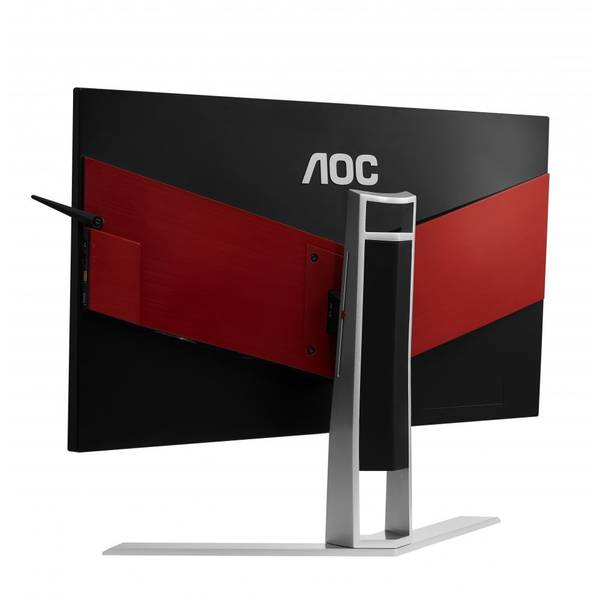 Monitor LED AOC AG271QX, 27", 2K, 1ms, Negru/Rosu