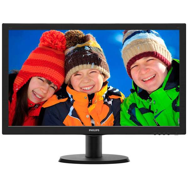 Monitor LED Philips 243V5QHSBA/00, 23.6", FHD, 8ms, Negru