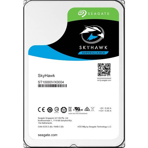 Hard Disk Seagate SkyHawk 4TB, SATA 3, 5900RPM, 64MB, ST4000VX007