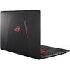 Laptop Asus ROG GL553VW-FY025D, 15.6'' FHD, Core i7-6700HQ 2.6GHz, 8GB DDR4, 1TB HDD, GeForce GTX 960M 4GB, FreeDOS, Negru