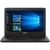 Laptop Asus FX502VM-DM105T, 15.6'' FHD, Core i7-6700HQ 2.6GHz, 8GB DDR4, 1TB HDD, GeForce GTX 1060 3GB, Win 10 Home 64bit, Negru