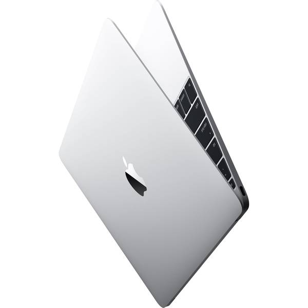 Laptop Apple MacBook 12, 12.0'' Retina, Core m5 1.2GHz, 8GB DDR3, 512GB SSD, Intel HD 515, Mac OS X El Capitan, INT KB, Silver