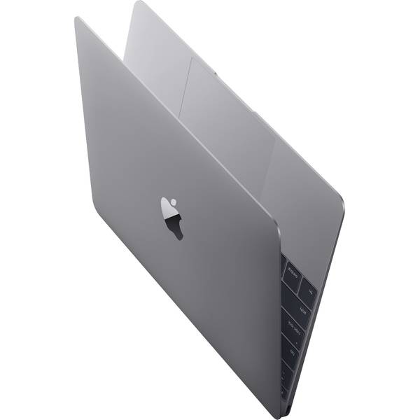 Laptop Apple MacBook 12, 12.0'' Retina, Core m3 1.1GHz, 8GB DDR3, 256GB SSD, Intel HD 515, Mac OS X El Capitan, INT KB, Space Grey