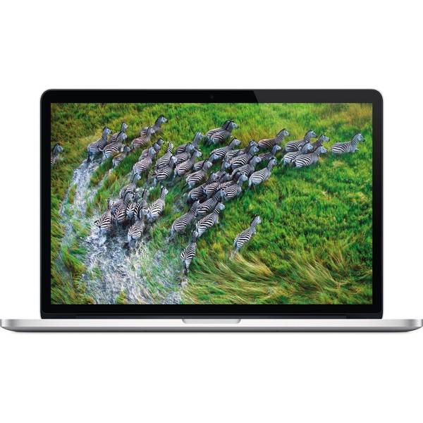 Laptop Apple MacBook Pro 15, 15.4'' Retina, Core i7 2.2GHz, 16GB DDR3, 256GB SSD, Intel Iris Pro, Mac OS X Yosemite, INT KB, Argintiu