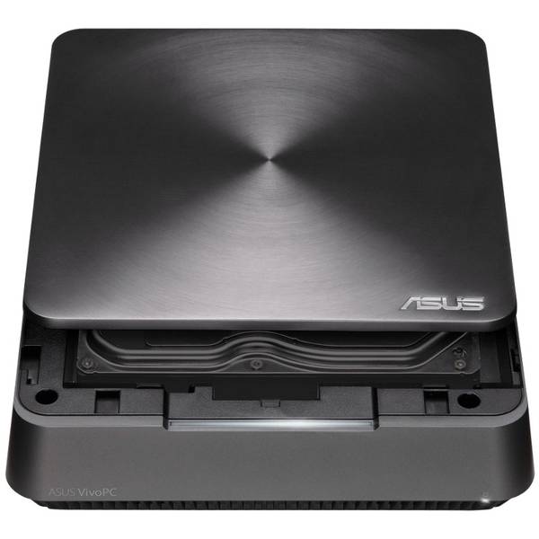 Mini PC Asus VivoPC VM62-G286M, Core i3-4005U 1.7GHz, 4GB DDR3, 500GB HDD, Intel HD 4400, FreeDOS, Iron Grey