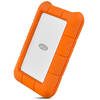 Hard Disk Extern Lacie Rugged, 4TB, USB 3.1, Portocaliu