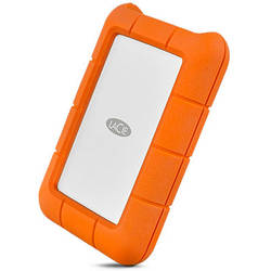 Hard Disk Extern Lacie Rugged, 4TB, USB 3.1, Portocaliu