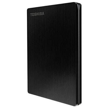 Hard Disk Extern Toshiba Canvio Slim, 500GB, USB 3.0, Negru