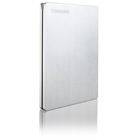 Hard Disk Extern Toshiba Canvio Slim, 500GB, USB 3.0, Argintiu