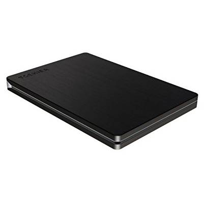 Hard Disk Extern Toshiba Canvio Slim, 1TB, USB 3.0, Negru