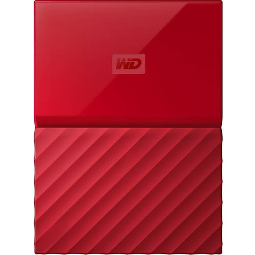 Hard Disk Extern WD My Passport, 3TB, USB 3.0, Rosu