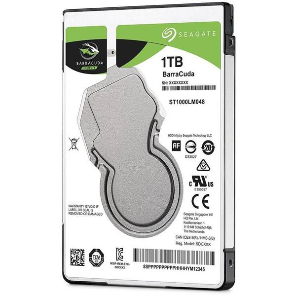 Hard Disk Notebook Seagate Barracuda, 1TB SATA 3, 5400 RPM, 128MB, ST1000LM048