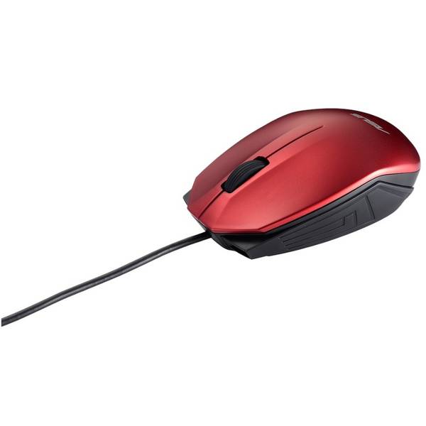 Mouse Asus UT280, USB, 1000dpi, Rosu