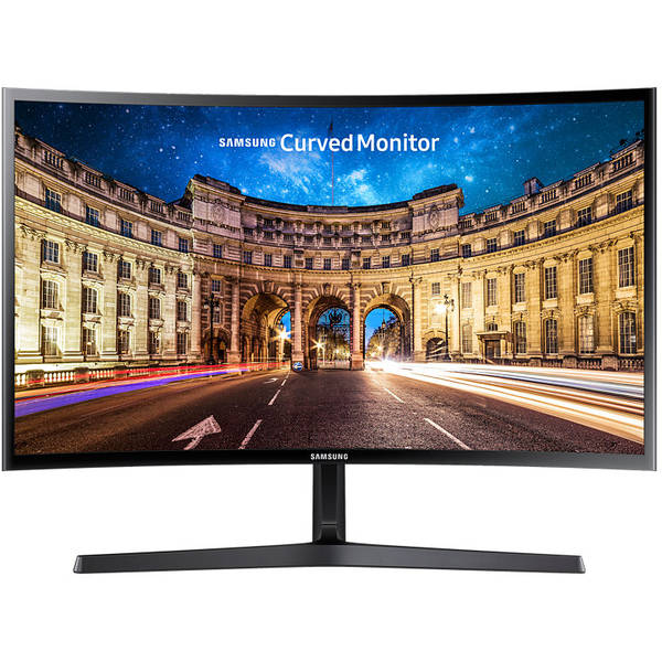 Monitor LED Samsung Curbat LC27F396FHUXEN, 27", FHD, 4ms, Negru