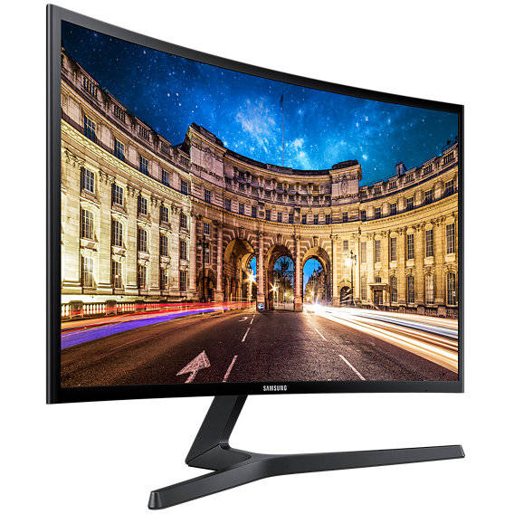 Monitor LED Samsung Curbat LC27F396FHUXEN, 27", FHD, 4ms, Negru