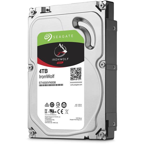 Hard Disk Seagate IronWolf 4TB, SATA III, 5900rpm, 64MB