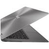 Laptop Asus ZenBook Flip UX360UAK-C4197T, 13.3 inch FHD IPS Touch, Core i5-7200U, 8GB DDR4, 256GB SSD, Intel HD 620, Win 10 Home, Gray
