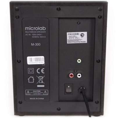 Boxe Microlab M-300, 2.1, 40W RMS, Jack 3.5mm, RCA, Negru