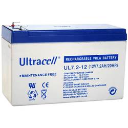 Acumulator UPS Ultracell UL7.2-12, 12V, 7.2A, Alb