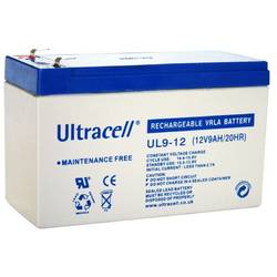 Acumulator UPS Ultracell UL9-12, 12V, 9A, Alb