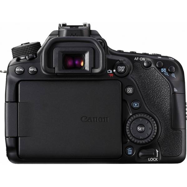 Aparat foto digital Canon 80D BODY, 24 MP, WiFi, Negru