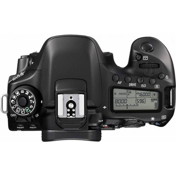Aparat foto digital Canon 80D BODY, 24 MP, WiFi, Negru