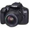 Aparat foto digital Canon 1300D, 18.0 MP, Wi-Fi + Obiectiv EF-S 18-55mm IS, Negru