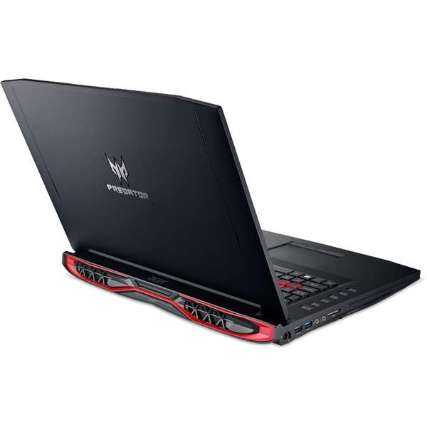 Laptop Acer Predator G9-793-75MQ, 17.3'' FHD, Core i7-6700HQ 2.6GHz, 16GB DDR4, 512GB SSD, GeForce GTX 1070 8GB, Linux, Negru