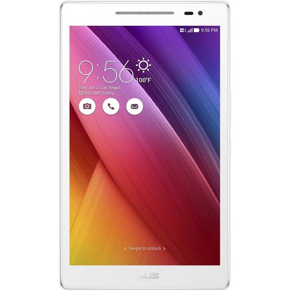 Tableta Asus ZenPad Z380KNL, 8.0'' IPS Multitouch, Quad Core 1.2GHz, 2GB RAM, 16GB, WiFi, Bluetooth, 4G, Android 6.0, Alb