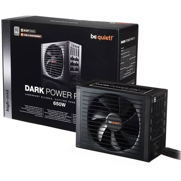 Sursa be quiet! Dark Power Pro 11 BN251, ATX, 650W, Negru