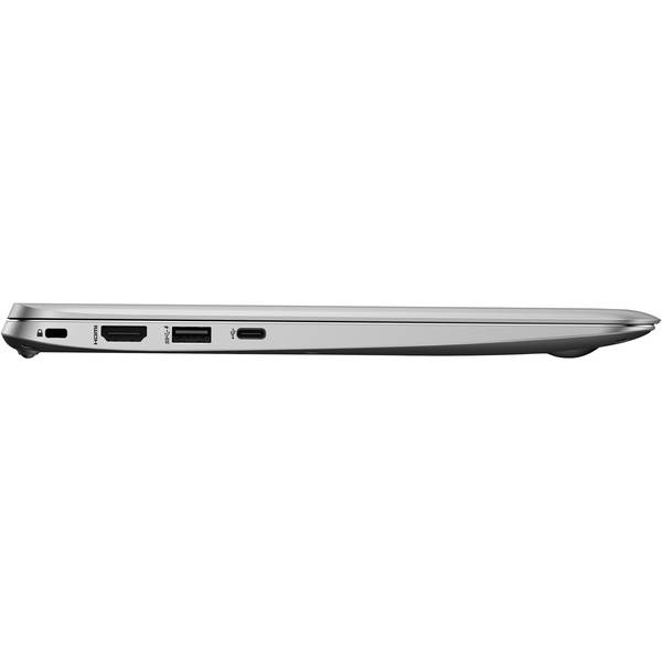 Laptop HP EliteBook 1030 G1, 13.3'' FHD, Core m5-6Y54 1.1GHz, 8GB DDR3, 256GB SSD, Intel HD 515, Win 10 Pro 64bit, Argintiu
