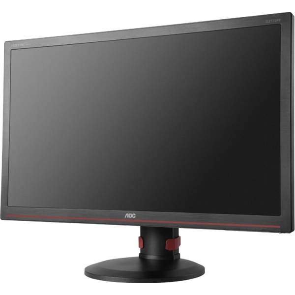 Monitor LED AOC Gaming G2460PF, 24'', FHD, 1ms, Negru/Rosu