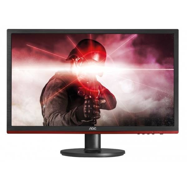 Monitor LED AOC Gaming G2460VQ6, 24'', FHD, 1ms, Negru/Rosu