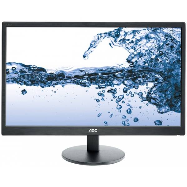 Monitor LED AOC E2270SWDN, 21.5'', FHD, 5ms, Negru