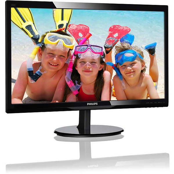 Monitor LED Philips 246V5LDSB/00, 24", FHD, 1ms, Negru