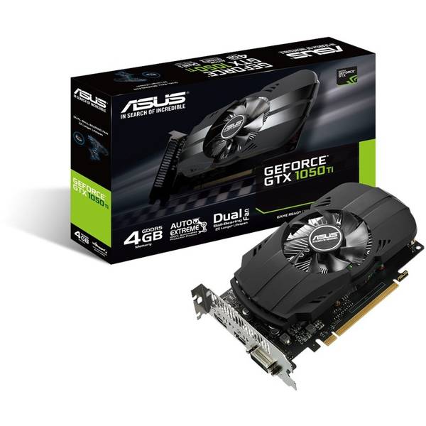 Placa video Asus GeForce GTX 1050 Ti, 4GB GDDR5, 128 Biti