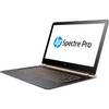 Laptop HP Spectre Pro 13 G1, 13.3'' FHD, Core i5-6200U 2.3GHz, 8GB DDR3, 256GB SSD, Intel HD 520, Win 10 Pro 64bit, Argintiu Aluminiu/Gri