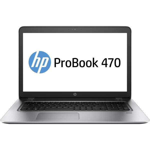 Laptop HP ProBook 470 G4, 17.3'' FHD, Core i7-7500U 2.7GHz, 8GB DDR4, 256GB SSD, GeForce 930MX 2GB, FingerPrint Reader, Win 10 Pro 64bit, Argintiu