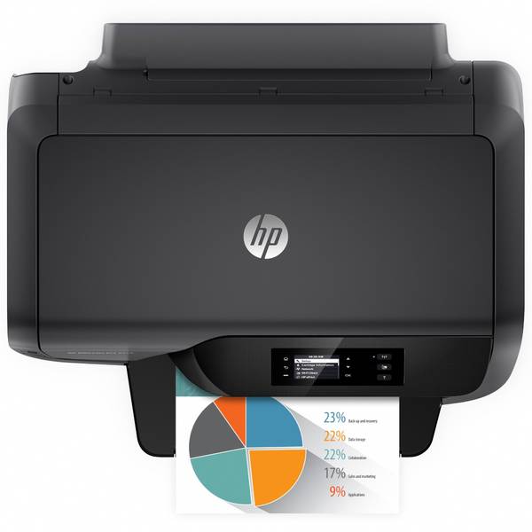 Imprimanta cu jet HP Officejet Pro 8210, Color, A4, Duplex, USB, LAN, Wireless