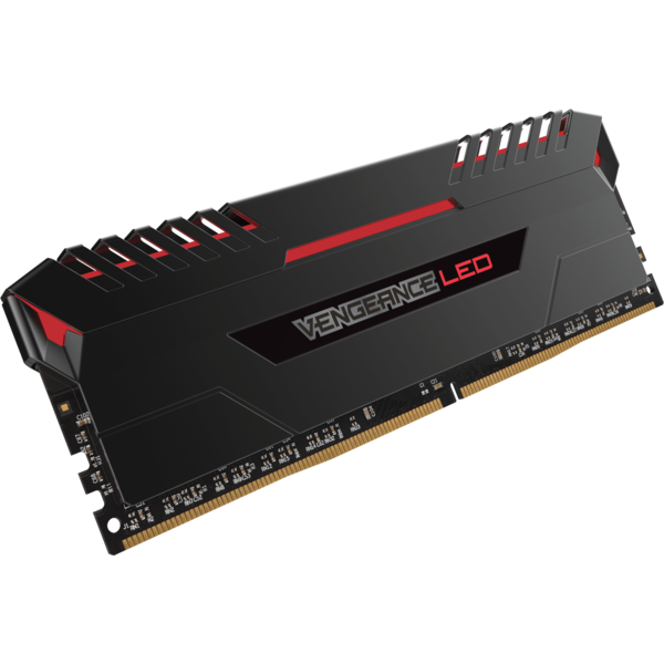 Memorie Corsair Vengeance LED 32GB DDR4 3000MHz CL15 Red LED Kit dual