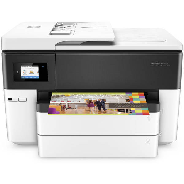 Multifunctionala HP Officejet 7740 Wide Format e-All-in-One Printer,  Inkjet, Color, A3+, Duplex, USB, LAN, Wireless
