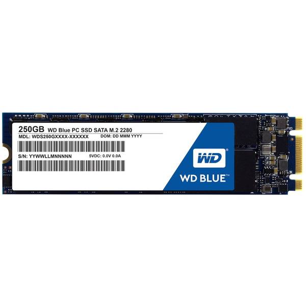 SSD WD Blue 250GB SATA 3, M.2 2280
