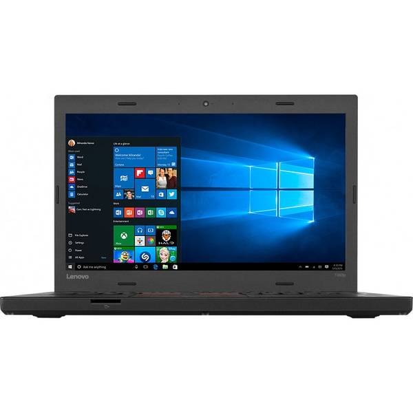 Laptop Lenovo ThinkPad T460p, 14.0'' FHD, Core i7-6700HQ 2.6GHz, 8GB DDR4, 256GB SSD, GeForce 940MX 2GB, 4G LTE, FingerPrint Reader, Win 7 Pro 64 bit + Win 10 Pro 64bit, Negru