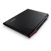 Laptop Lenovo IdeaPad Y700-15, 15.6'' FHD, Core i7-6700HQ 2.6GHz, 8GB DDR4, 1TB HDD, GeForce GTX 960M 4GB, FreeDOS, Negru
